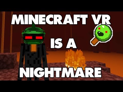 UpIsNotJump - Minecraft VR With Slimecicle Is An Absolute Nightmare - This is Why