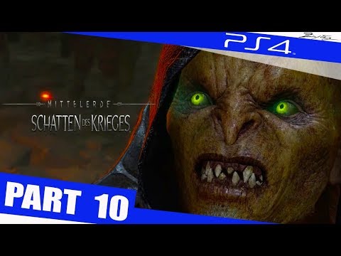 Mittelerde Schatten des Krieges Walkthrough Part 10 PS4 German Walkthrough - Shadow of War Deutsch