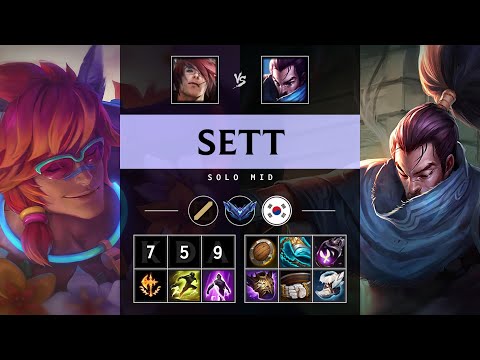 Sett Mid vs Yasuo - KR Diamond Patch 25.17