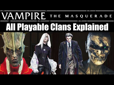 Clans From Vampire The Masquerade