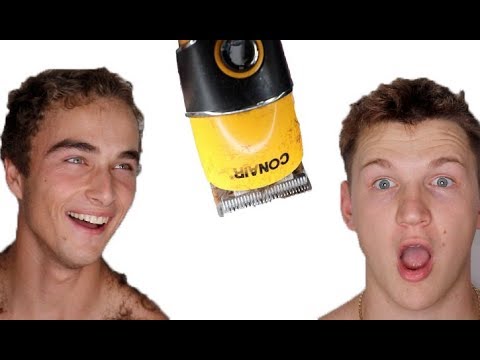 I CUT OFF FALLONS CURLY HAIR! SHAVED HIS HEAD!