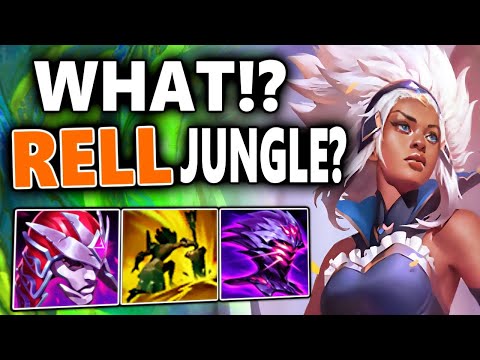 I CAN'T BELIVE that RELL JUNGLE can WIN FIGHTS like this | Rell Jungle Gameplay Season 13 LOL 13.11