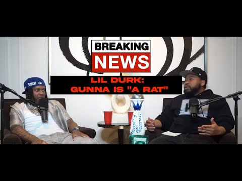 LIL DURK Calls GUNNA "A RAT" & Says him + Boston Richey Should've kept mouths closed. "I HATE RATS!"