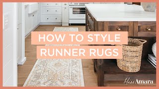 How To Style Runner Rugs | Miss Amara