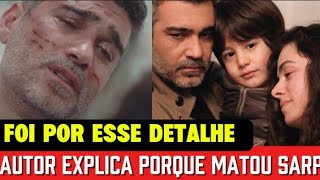 POR QUE SARP M0RRE EM FORÇA DE MULHER? AUTOR EXPLICA MOTIVO PARA TER RETIRADO PERSONAGEM #sarpmorre