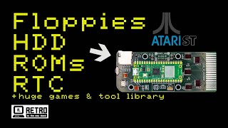 The only ATARI ST cartridge you will ever need! The SidecarTridge #pcbway #atarist #atari #sitecart