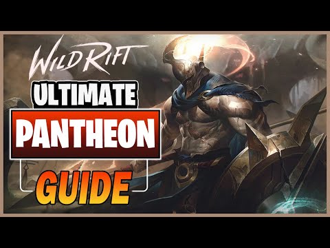 WILD RIFT ULTIMATE PANTHEON GUIDE - BUILD, RUNES, ABILITIES, TIPS AND TRICKS!