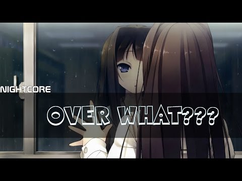 Nightcore - Over (Lyrics)