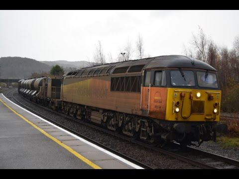 #786: [RHTT] Colas Rail Class 56078 & 56087 pass Llandudno Junction and Conwy (08/12/16)