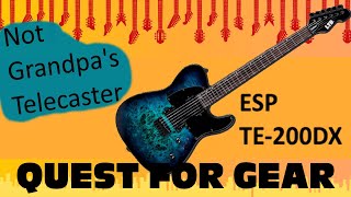 Video thumbnail for Unboxing the ESP LTD TE-200DX | Affordable Metal Machine with Premium Features! by Quest for Gear