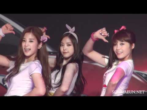 [FANCAM] 110801 A Pink -  It Girl & I Don't Know focusing NaEun
