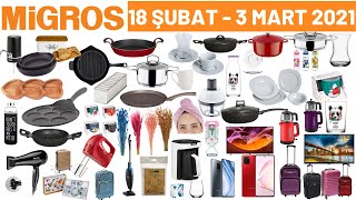MİGROS İNDİRİMLERİ | 18 ŞUBAT-3 MART 2021 | MUTFAK ELEKTRONİK | MİGROS