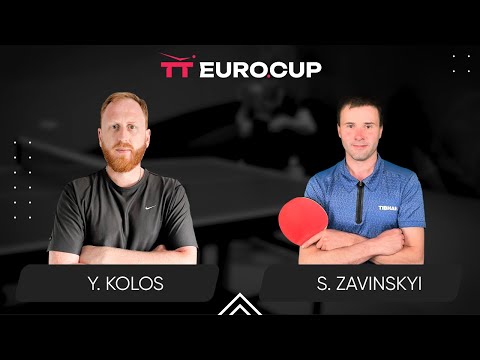 15:30 Yurii Kolos  - Serhii Zavinskyi TT Euro.Cup Ukraine Professional. TABLE 4