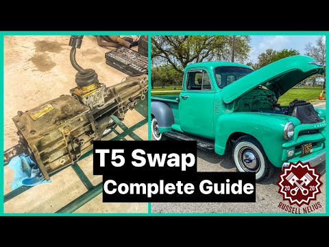 Episode 12: T5 Transmission Swap COMPLETE GUIDE for Advance Design Chevy Trucks!