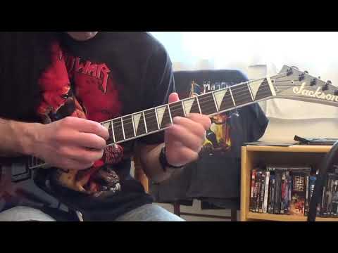 Manowar - Army of the immortals (Guitar cover)