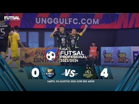 FULL MATCH LIGA FUTSAL PROFESIONAL 2023/2024 Kancil WHW vs Bintang Timur Surabaya FC