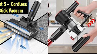 Top5 Cordless Stick Vacuum Secrets Revealed
