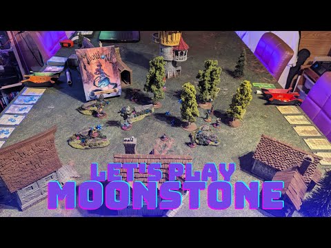 Let's Play Moonstone The Game - Learn and Play #moonstonethegame #miniatures #tabletop