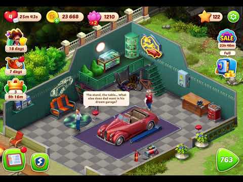 Homescapes 762 level Gameplay Story