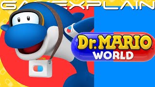 Dr. Dolphin & Dr. Koopa  Troopa Coming to Dr. Mario World - Trailer (+  Urchin Assistant!)