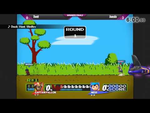 SW12 Smash Wii U - Bwett (Falcon) vs Awestin (Ness) - Winners Finals