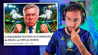 O VERDADEIRO CULPADO da ELIMINAÇÃO do BRASIL na COPA do MUNDO