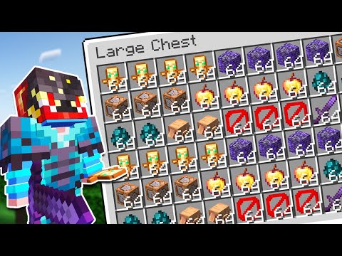Using Illegal Items to Steal Heads in Minecraft SMP!