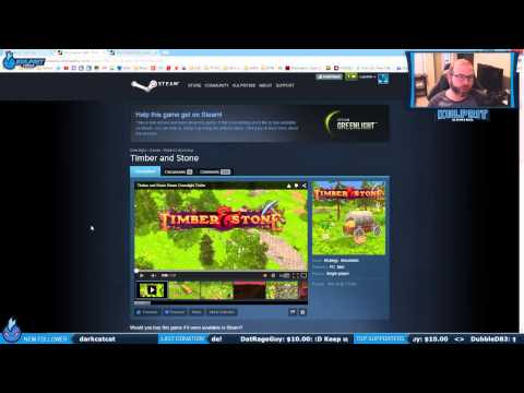 News Update - Timber and Stone on Steam and Streaming!