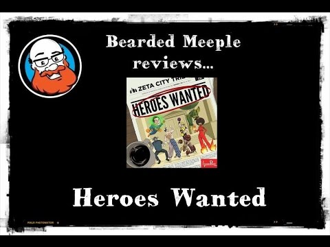 Bearded Meeple reviews Heroes Wanted
