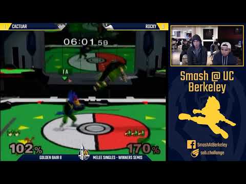 Golden Bair 8 - Melee Singles Winners Semis Top 64 - Cactuar vs Rocky