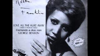 Aretha Franklin - Love All The Hurt Away / You Can&#39;t Always Get What You Want - 7&quot; Spain - 1981