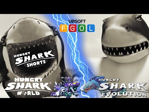 Great White Shark vs Great White Shark - Evolution vs World All Shorts Compilation