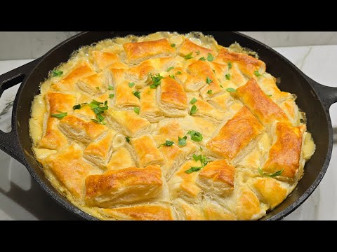How to Make Chicken Pot Pie made with Pastry Puff