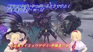 【MHF-Z】MHFにはやばいやつがいるようです！辿異種巡り5！(/・ω・)/【ゆっくり実況】