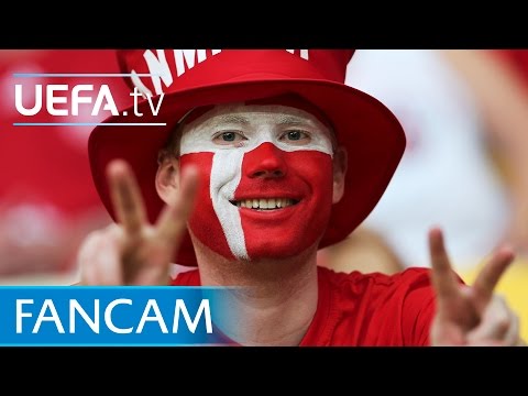 Fancam: Czech Republic v Denmark