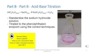 Expt 10 Acid Base Titration  - report writing