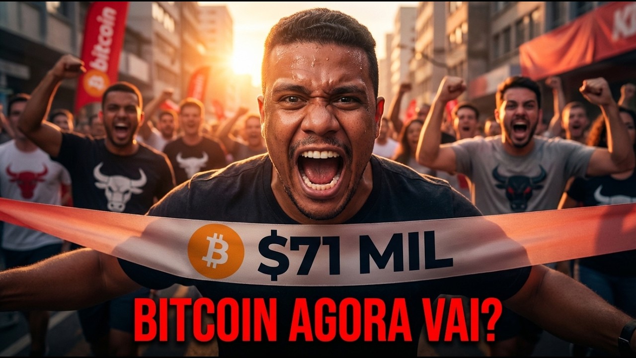Bitcoin sobe e bate em resistência importante 71 mil! Agora vai? Mapeando oportunidades de trading