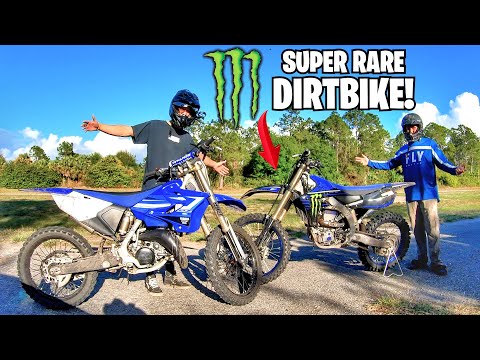 RIDING BRAND NEW 2021 YZ 450 DIRT BIKE! ( MONSTER EDITION YZ450 )