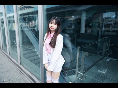 [4K]白色吊帶襪可以嗎-孟孟-白色死神 , OL, garter, ガーター,