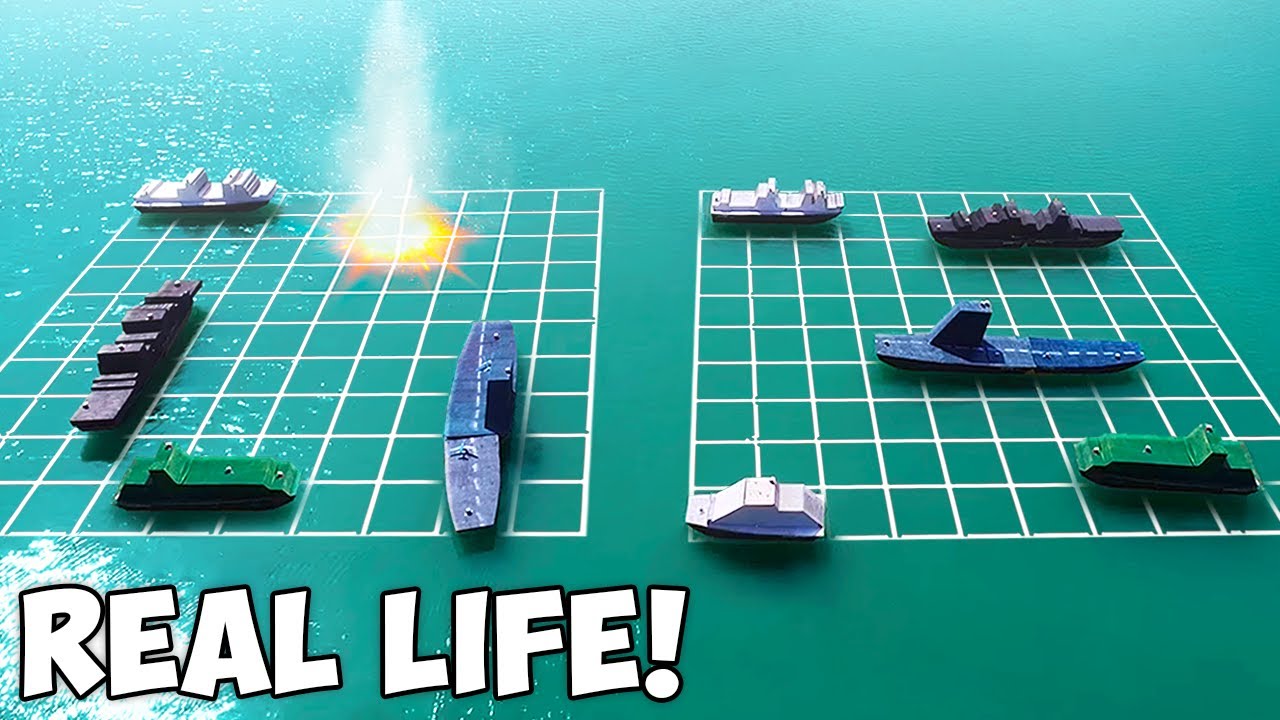 Playing Battleship With Real Ships
