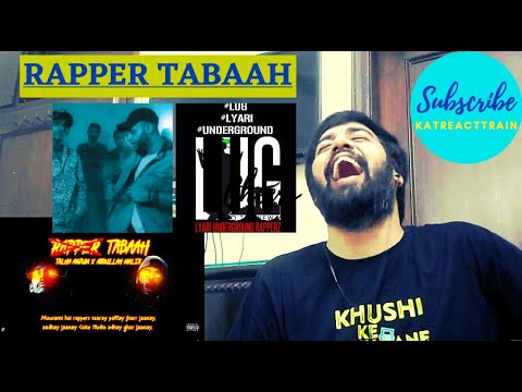 RAPPER TABAAH | ABDULLAh MALIK X TALHA ANJUM | REACTION| #KatReactTrain | #YoungStunners | RAP DEMON