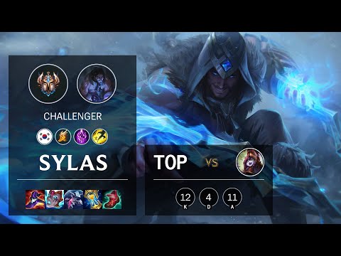 Sylas Top vs Lulu - KR Challenger Patch 10.25b