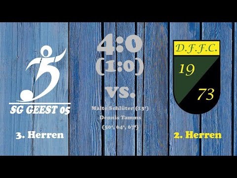 Highlights SG Geest 05 III vs. Diekhusen-Fahrstedter FC II - 21.05.2017