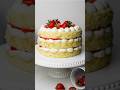 This Strawberry Shortcake Layer Cake is hands down my favourite summer dessert #recipe #baking #cake