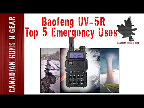 Baofeng UV-5R - Top 5 Uses in an Emergency