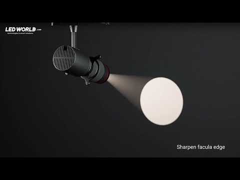 Brilliance Unleashed: Zoomable Track Light Showcase by LED World