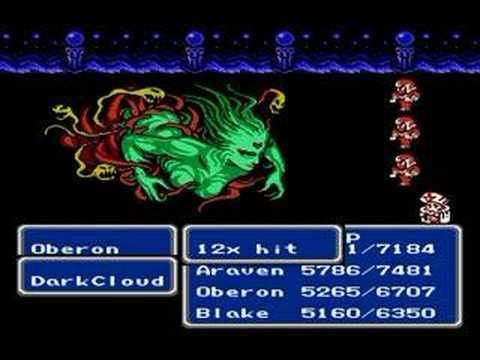 Final Fantasy 3 (NES) Final Battle