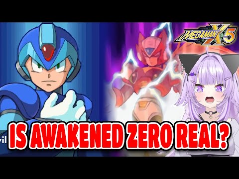 Okayu Loses It Over Awakened Zero in Mega Man X5 Hololive【ENG SUB】