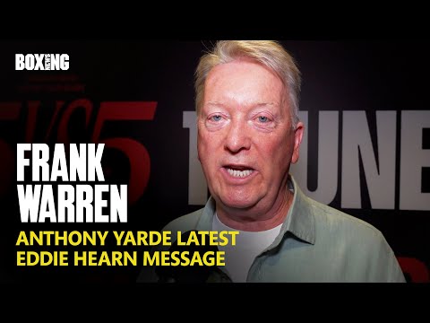 "You're Getting Your A*** Kicked!" - Frank Warren Message to Eddie Hearn