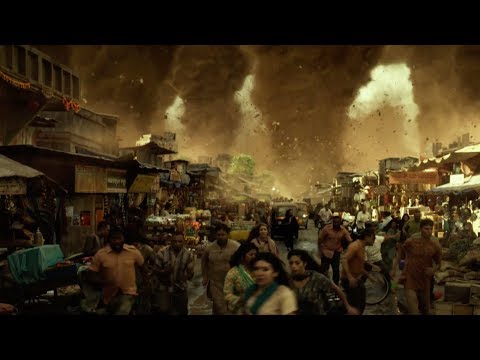 巨大雹、マグマ、竜巻が人類を襲う！映画『ジオストーム』予告編